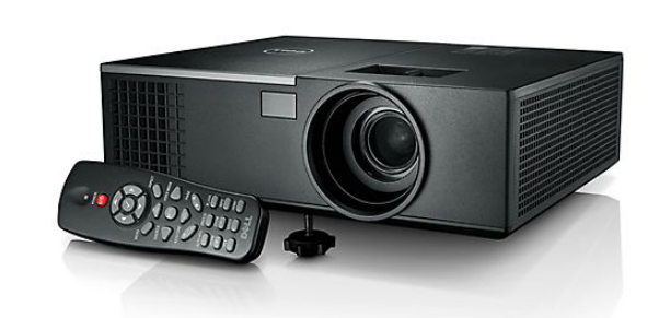 Dell 1550 data projector Standard throw projector 3800 ANSI lumens DLP XGA (1024x768) 3D Black
