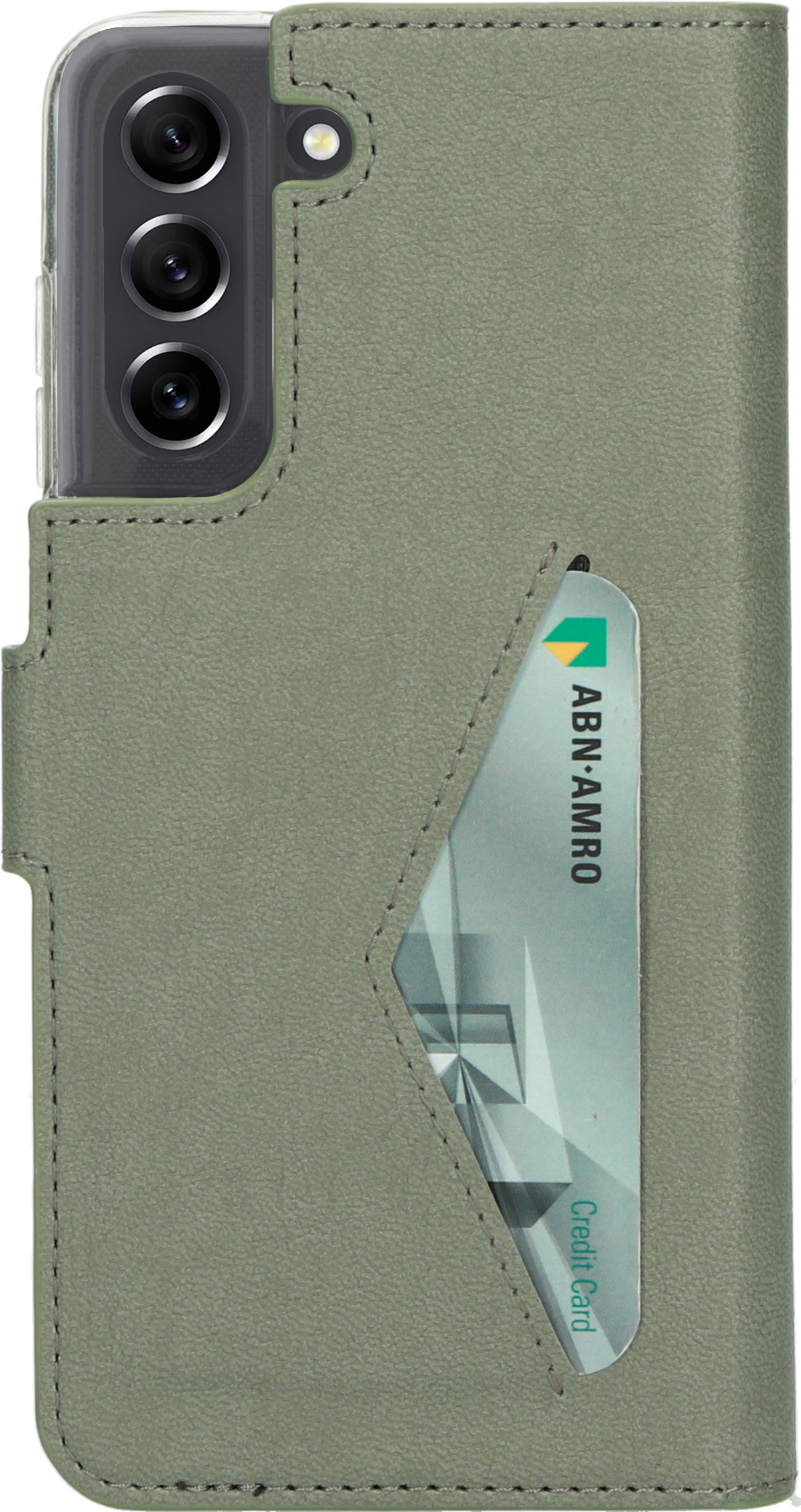 Mobiparts Classic Wallet Case Samsung Galaxy S21 FE (2022) Stone Green – image 5
