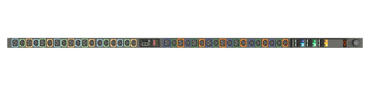 Vertiv MGS3EGW2-36PNB3-3PS56B2A10-S-A power distribution unit (PDU) 36 AC outlet(s) 0U Black