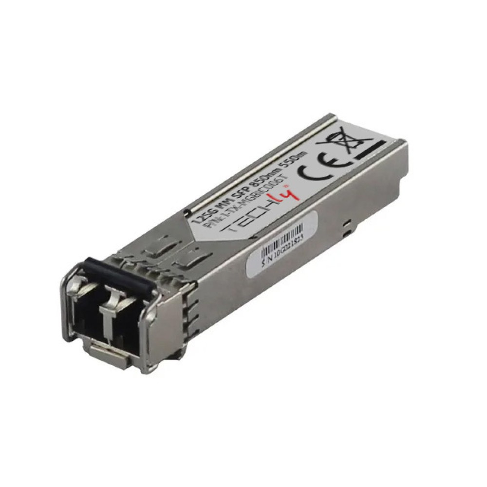 Techly Transceiver 1.25Gbps Optical Fiber 850nm LC