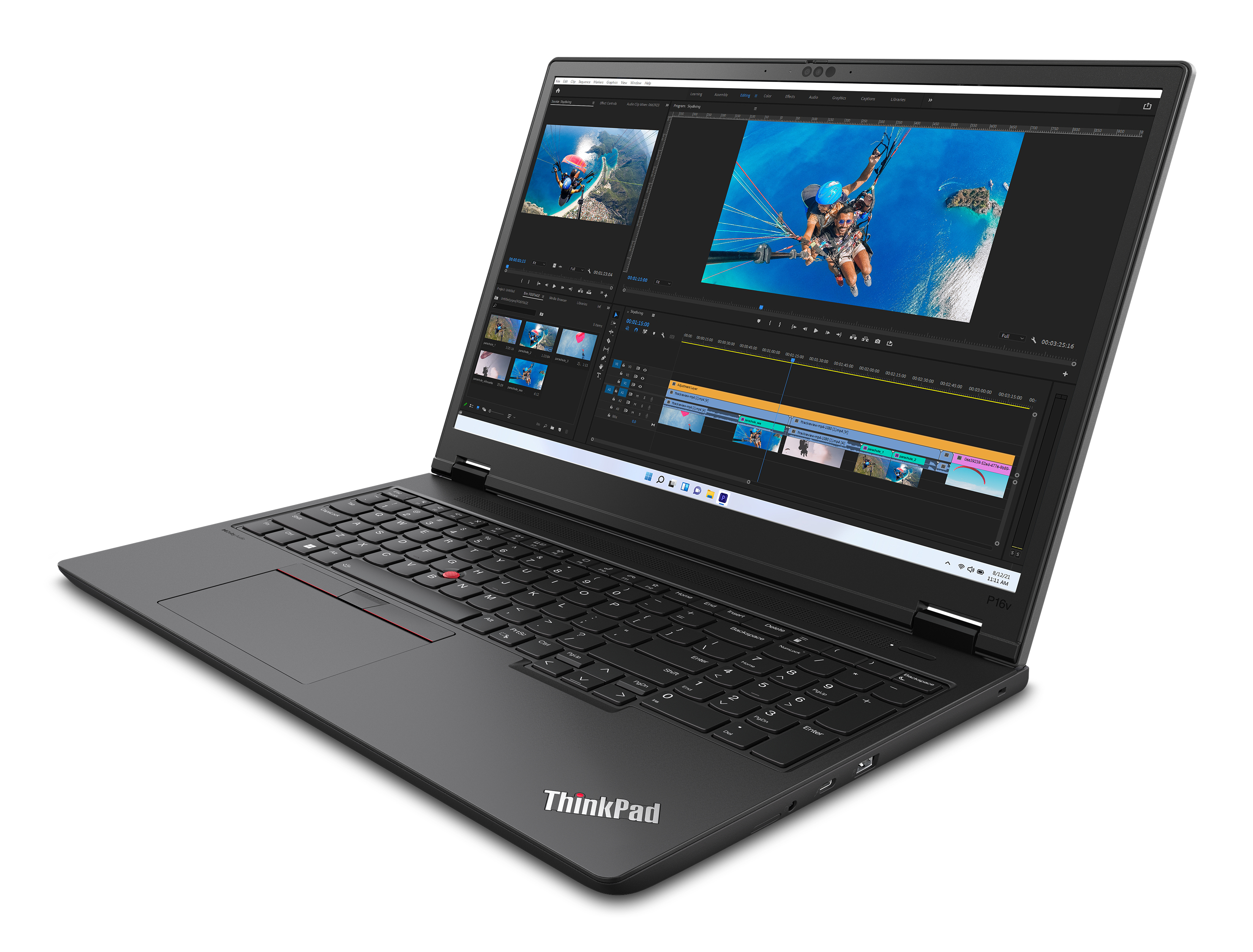 Workstation Lenovo ThinkPad P16v Gen 2 - 16" - Intel Core Ultra 7 155H - 32GB - 1TB SSD - NVIDIA RTX 1000 Ada - Windows 11 Pro - 21KYS10P00 Workstation Lenovo ThinkPad P16v Gen 2 - 16" - Intel Core Ultra 7 155H - 32GB - 1TB SSD - NVIDIA RTX 1000 Ada - Windows 11 Pro - 21KYS10P00