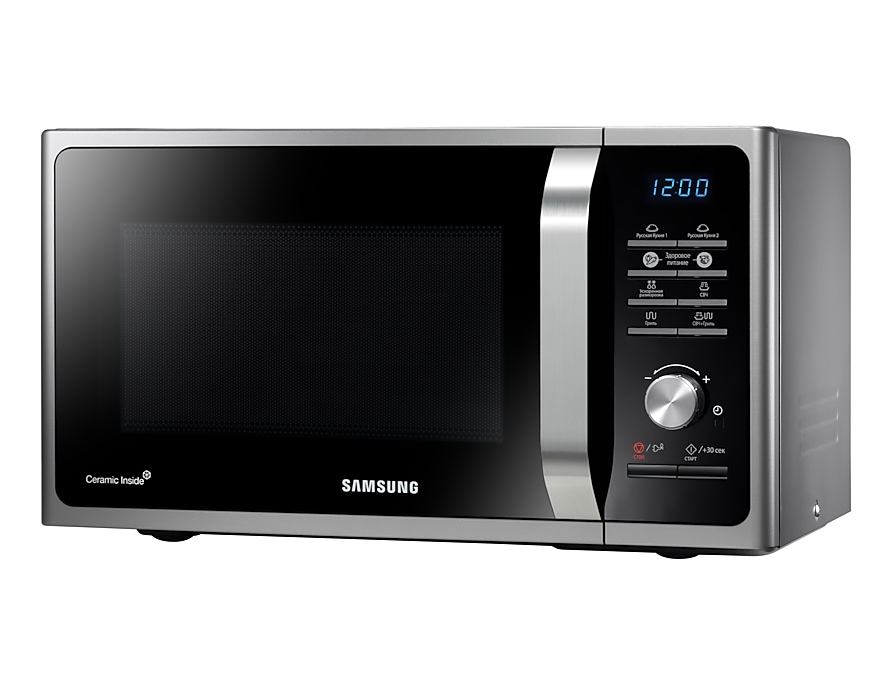 Samsung F300G Silver Solo microwave Countertop – image 4