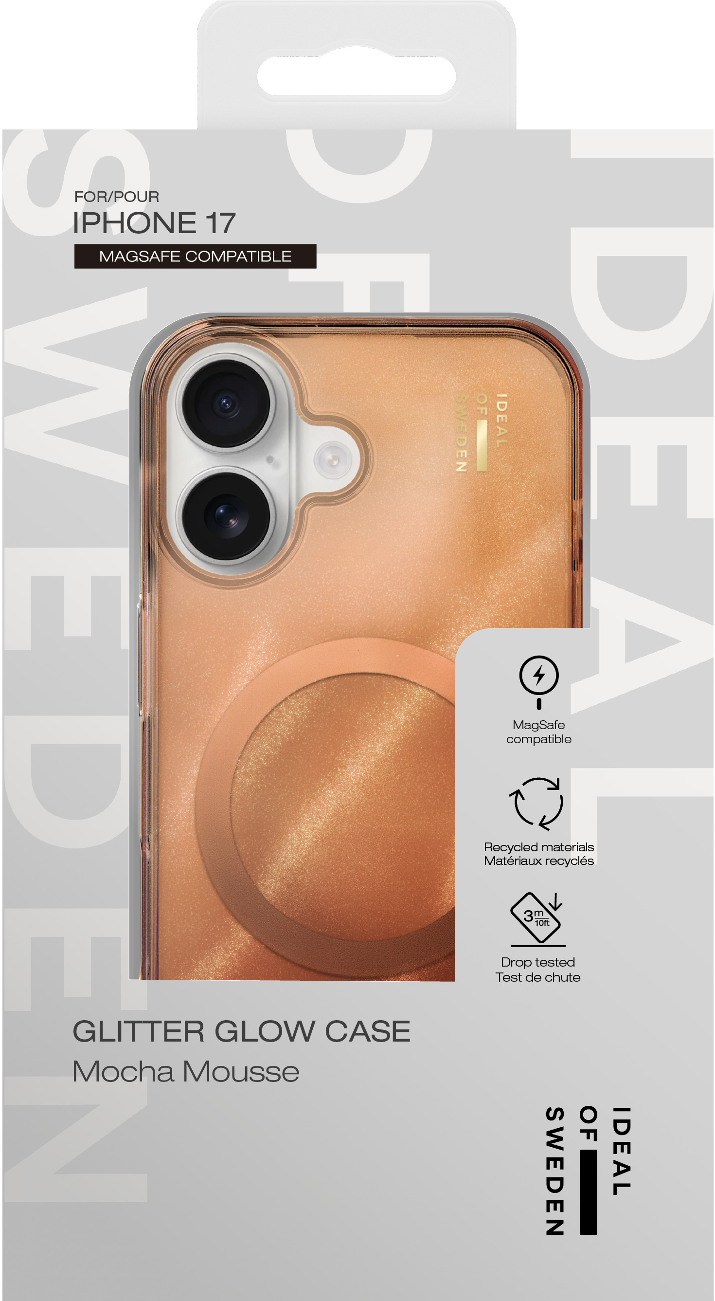 iDeal of Sweden Clear Case MagSafe iPhone 17 Mocha Mousse – image 4