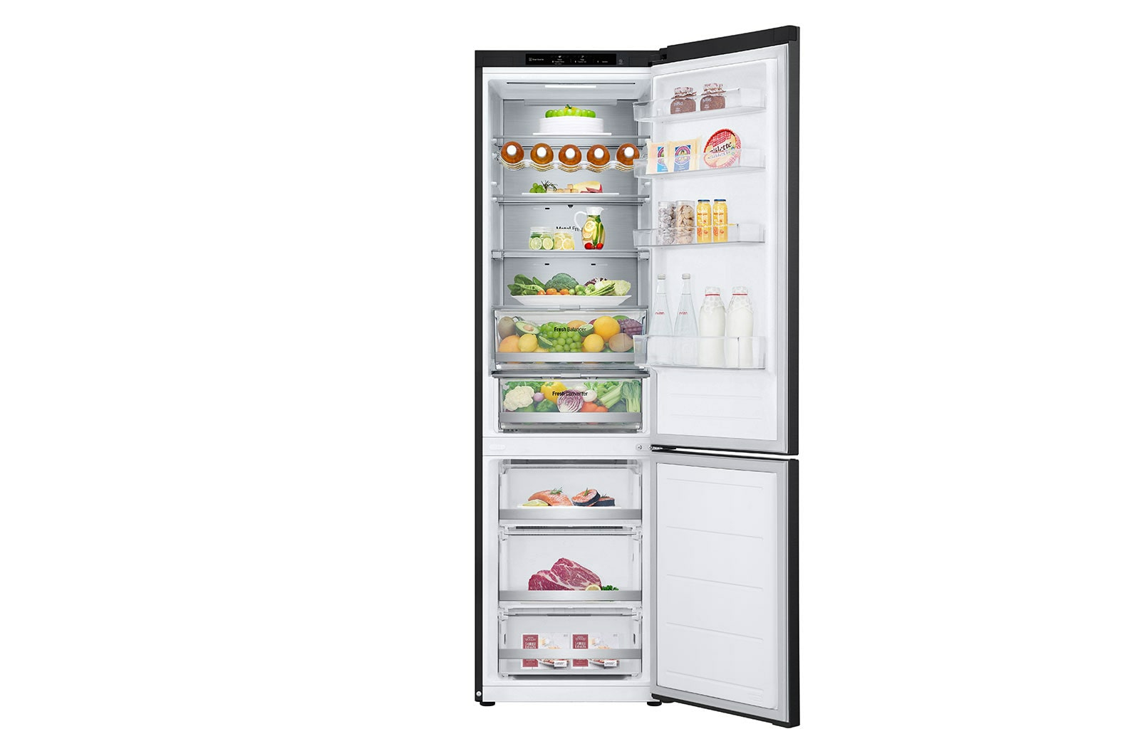 LG GBV7280AEV combi-fridge Freestanding – image 2