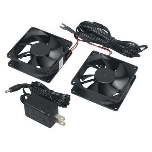 FAN KIT, 50 CFM, MFR SERIES,INCLUDES (2) 3IN FANS WITH POWER SUPPLY