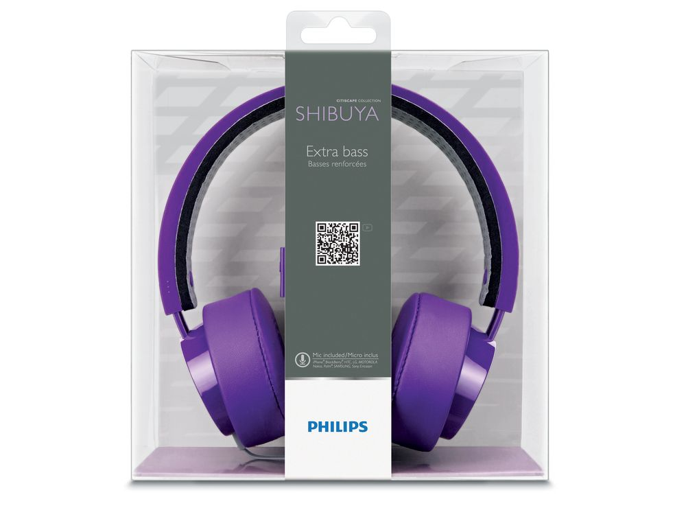 Philips SHL5205PP/28 headphones/headset Wired Head-band Purple – image 2