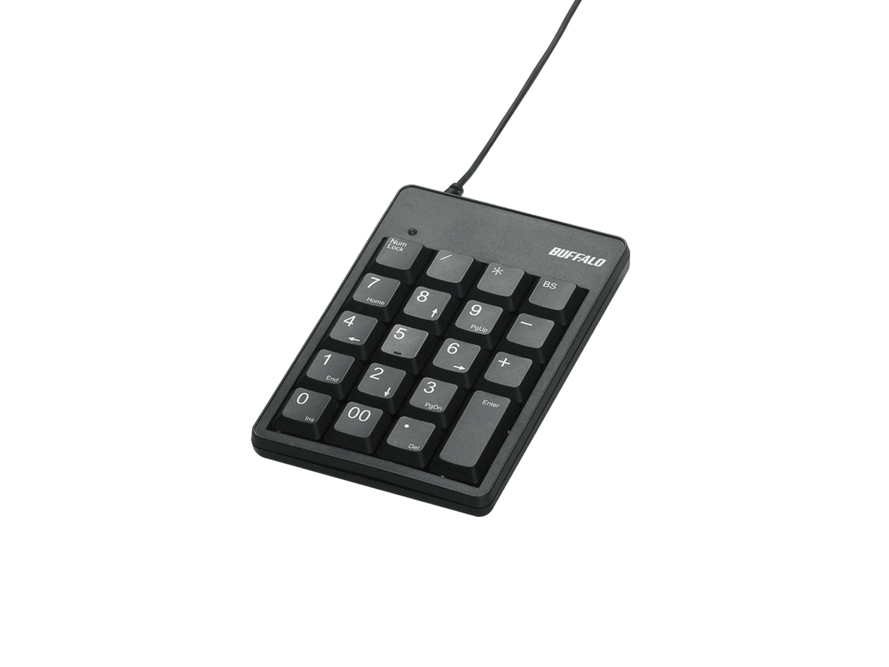 Buffalo BSTK10BK numeric keypad Laptop USB Black