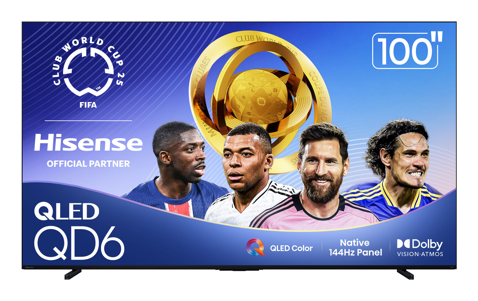 Hisense QD6Q 100" — vue 1 sur 3
