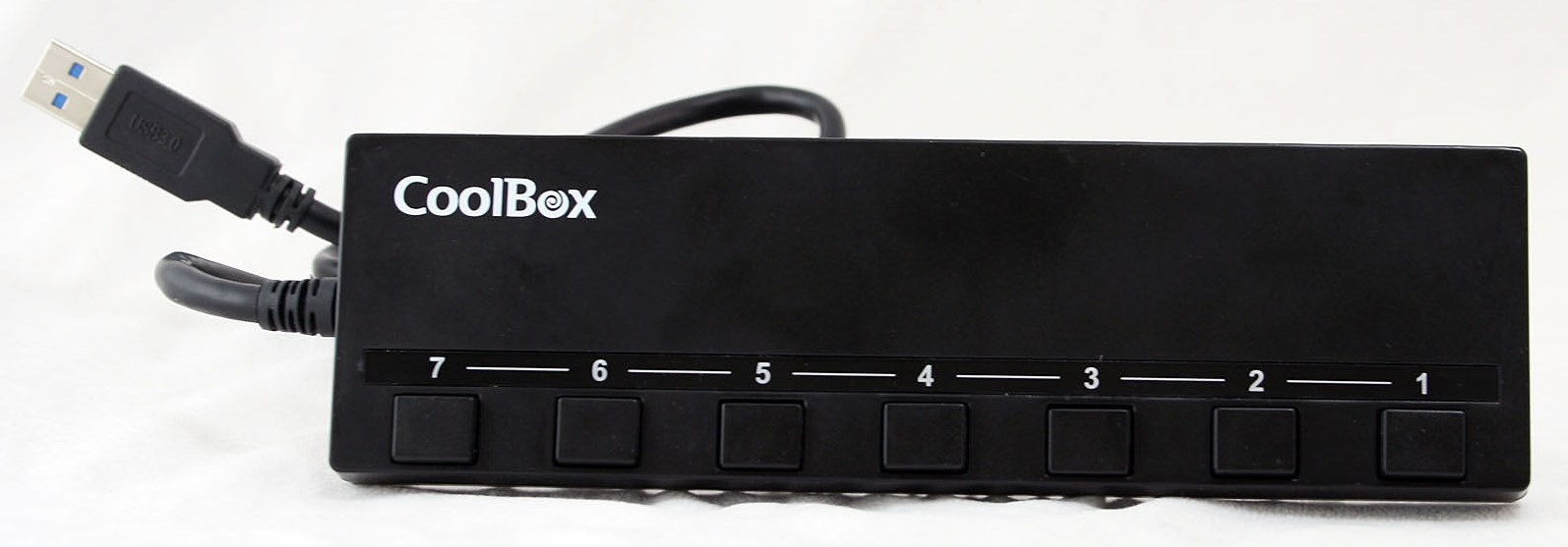 CoolBox COO-UPH356A interface hub 5000 Mbit/s Black – image 6