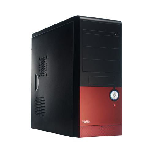 ASUS TA-8G2 Midi Tower Black, Red