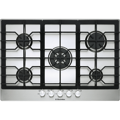 Electrolux EHG7830X hob Stainless steel Built-in Gas 5 zone(s)