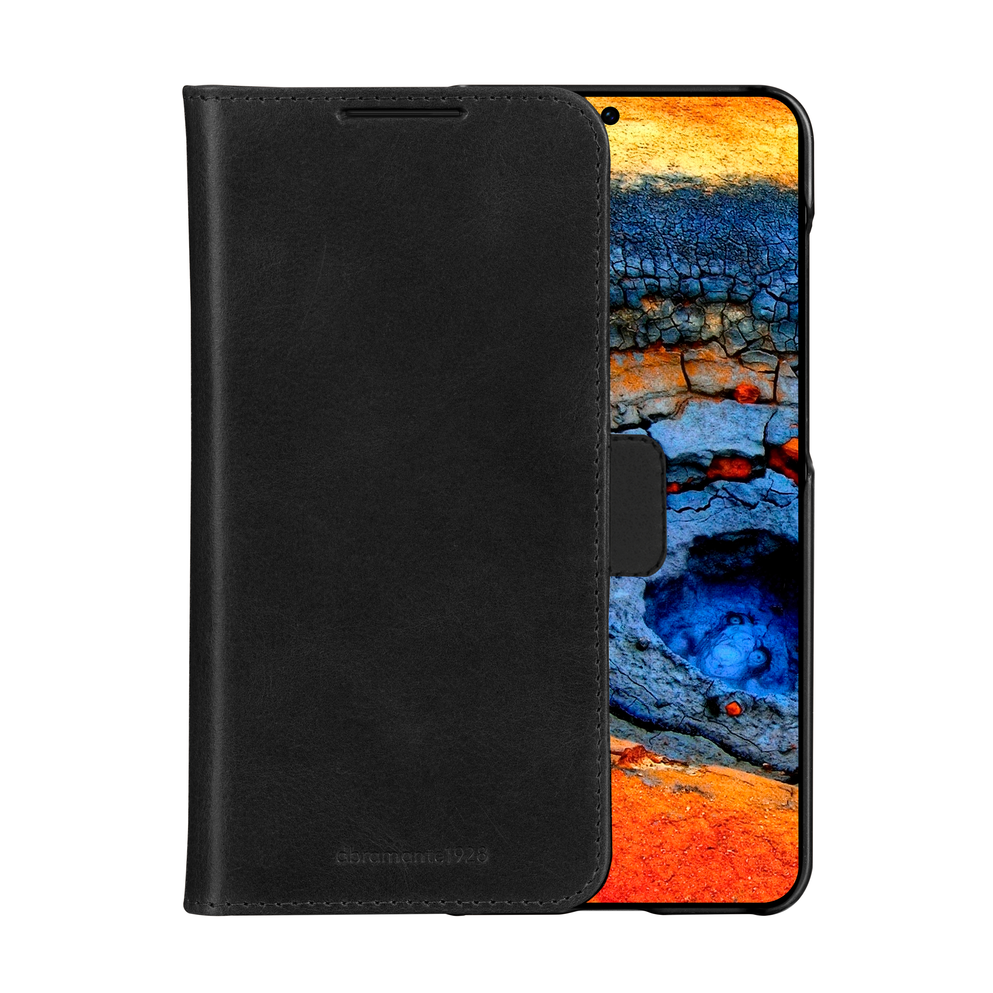 dbramante1928 Lynge custodia per cellulare 15,8 cm (6.2") Custodia flip a libro Nero