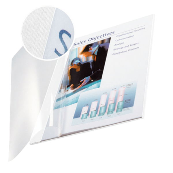 Leitz Soft Covers A4 Blanco 10 pieza(s)