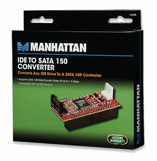 Convertidor de dispositivos IDE a SATA 150 Manhattan 170598