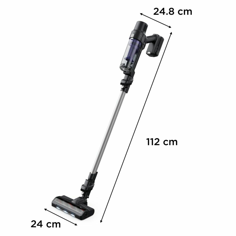 Rowenta RH6A35 2-in-1 stick vacuum Battery Dry Bagless Purple, Silver – image 4