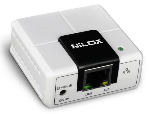 Nilox DPS-130U print server Ethernet LAN White – image 2