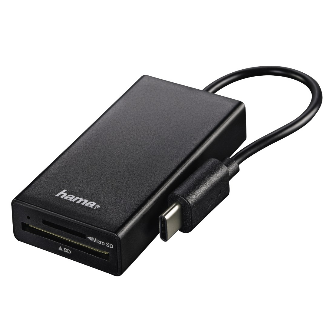 Hama 00054144 card reader USB 2.0 Type-C Black – image 2