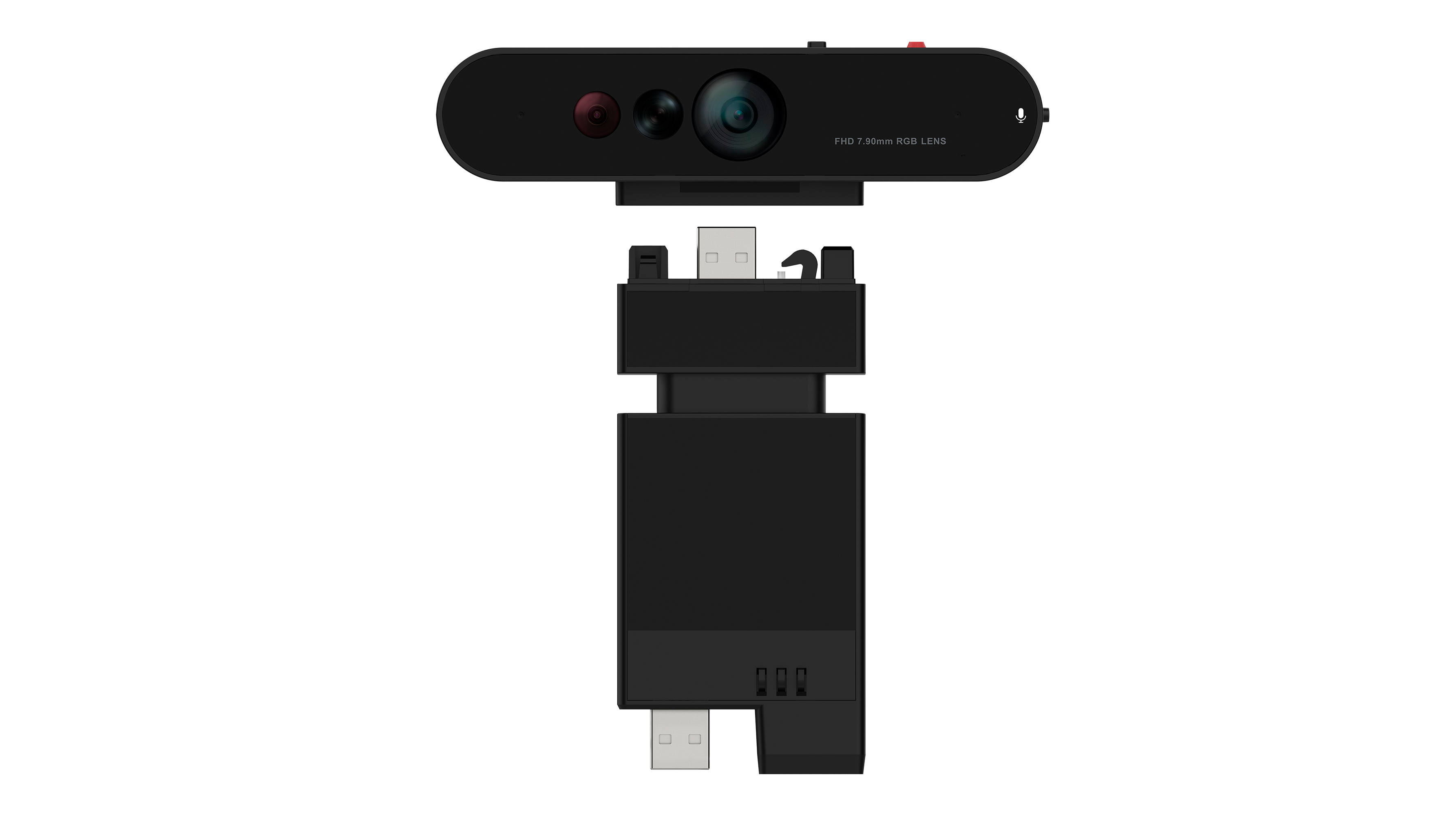 Lenovo ThinkVision MC60 S Full HD 1080p Monitor Webcam with Privacy Shutter 4XC1K97399