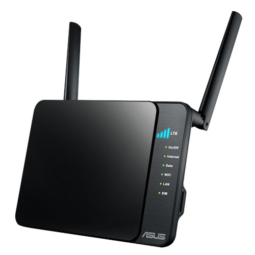ASUS 4G-N12 wireless router Fast Ethernet Black