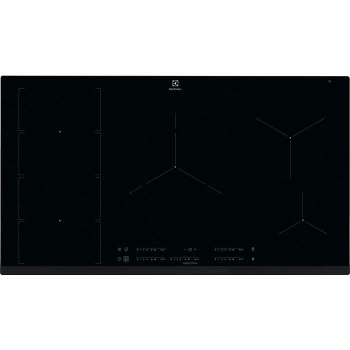 Electrolux HOX950NF hob Black Built-in Zone induction hob 5 zone(s)