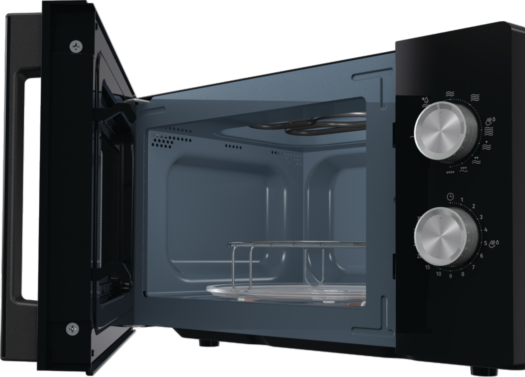 Gorenje MO20E2BH Black Grill microwave Countertop – image 8