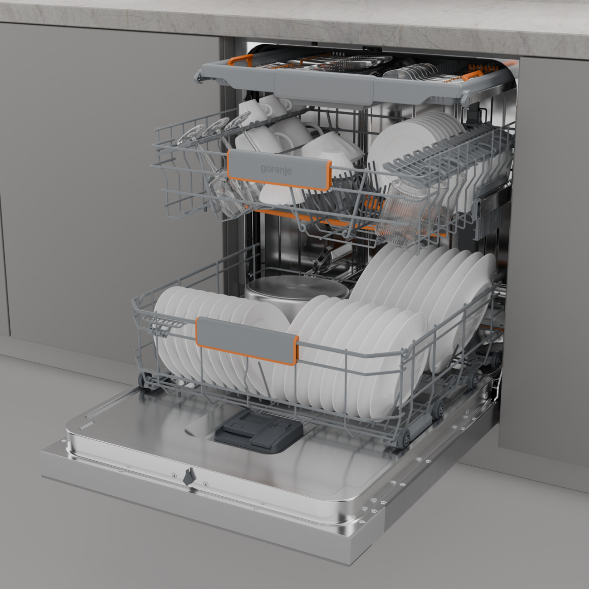 Gorenje GU663B90X Semi built-in 16 place settings – image 5