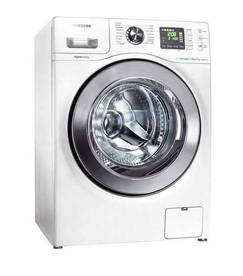 Samsung WD906P4SAWQ/ET washer dryer Freestanding Front-load Grey, White – image 3