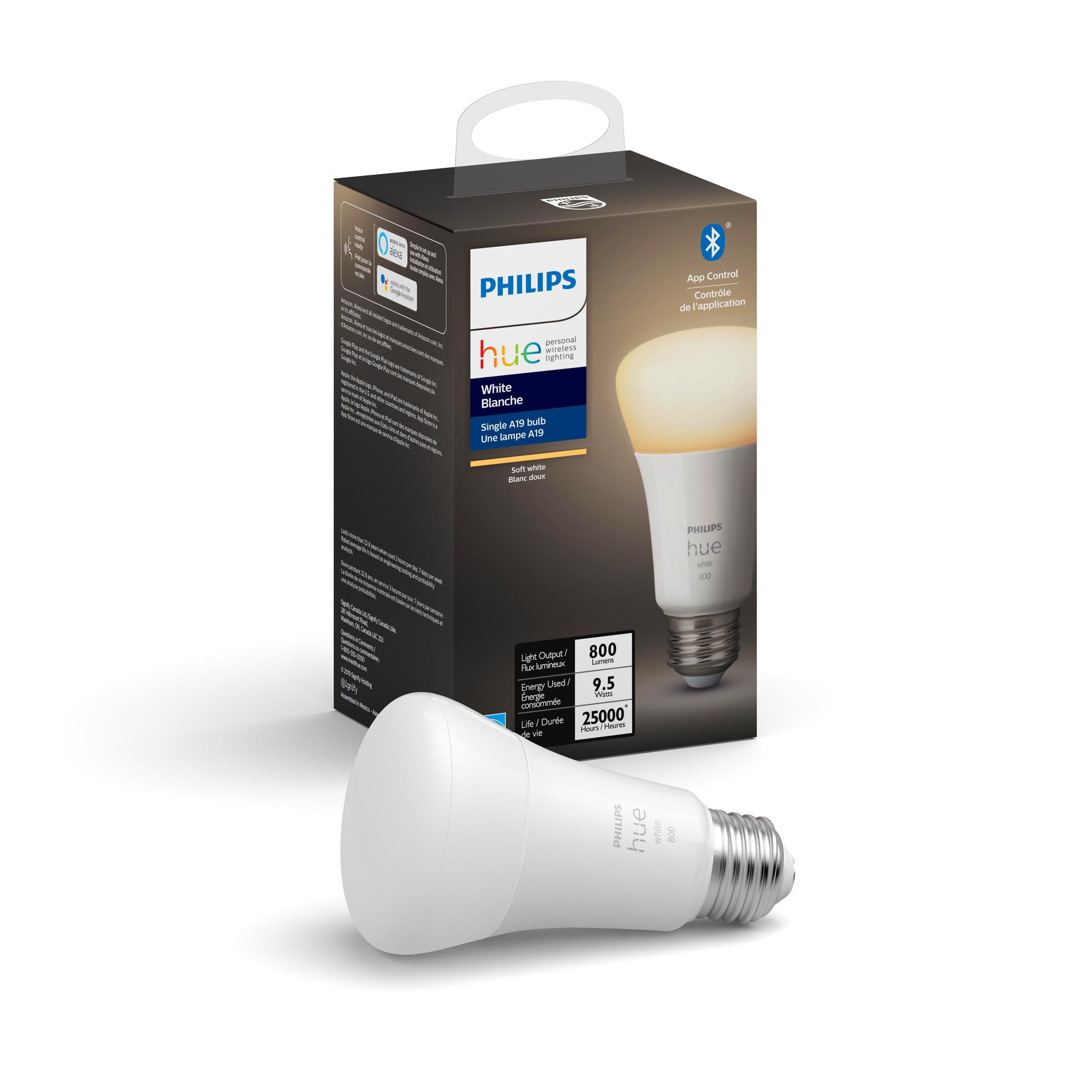 Philips by Signify Philips Hue White 046677476878 smart lighting Smart bulb Bluetooth/Zigbee
