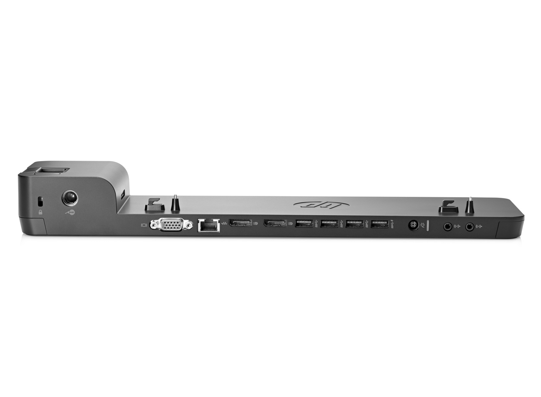 HP 2013 UltraSlim Docking Station + Conferencing Keyboard + 3-button USB Laser Mouse – image 2