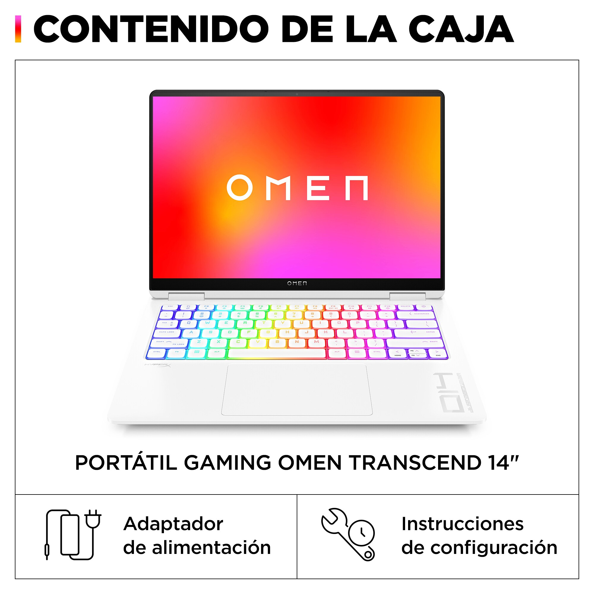 HP - Portátil Gaming HP OMEN Transcend 14-fb0002ns, Intel Core Ultra 7-155H, 16GB, 1TB SSD, Nvidia GeForce RTX 4060, 14', W11. - imagen 7