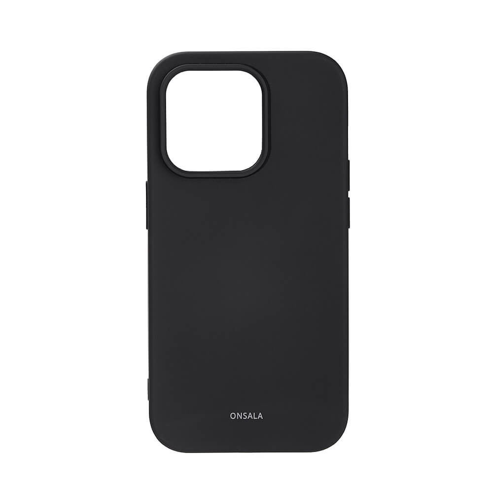 Onsala Phone Case Silicone Black - iPhone 14 Pro – image 1