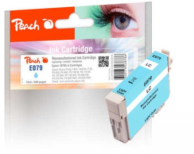 Peach PI200-543 ink cartridge 1 pc(s) Light Cyan