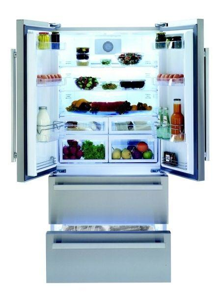 Beko GNE60500X side-by-side refrigerator Freestanding Silver