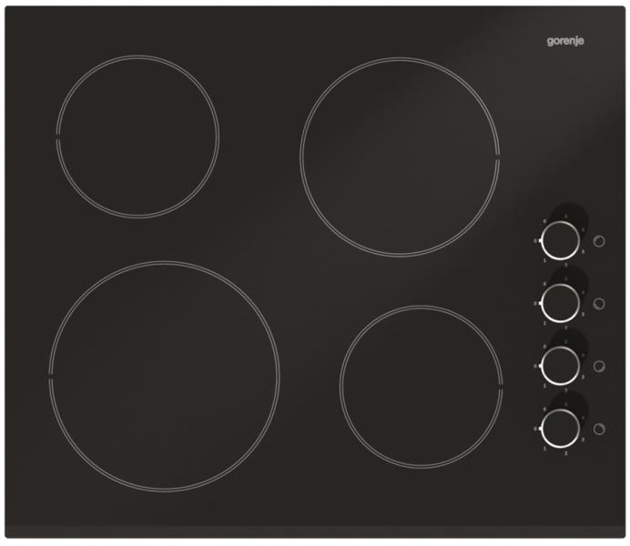 Gorenje EC610SC hob Black Built-in Zone induction hob 4 zone(s) – image 1