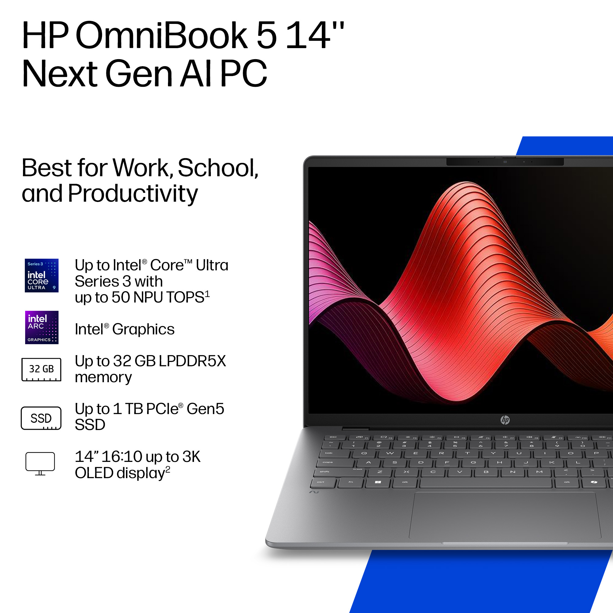 HP DQ8M5EA laptop Copilot+ PC Intel Core Ultra 7 – image 4
