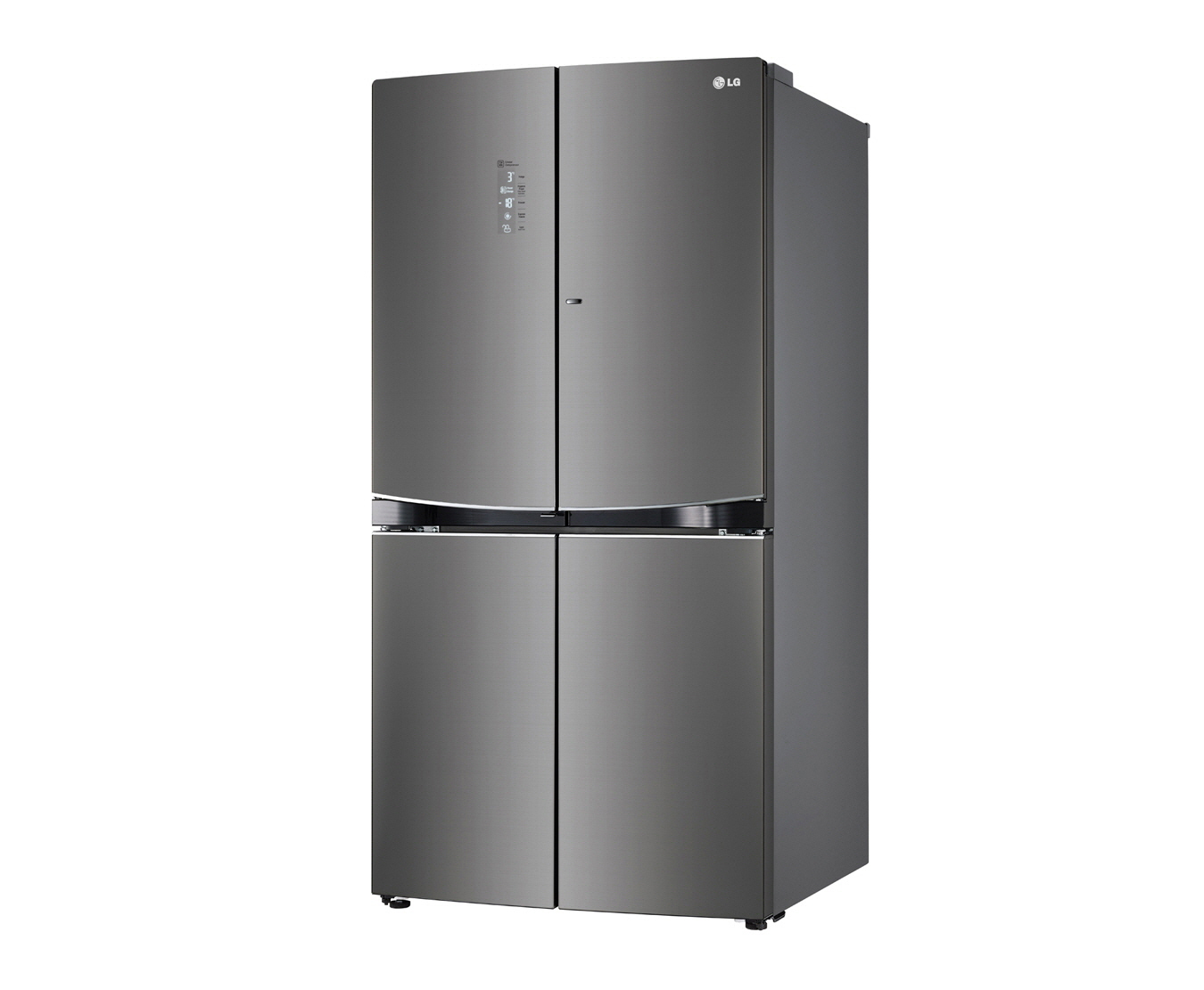 LG GR-D31FWCHL side-by-side refrigerator Freestanding Stainless steel – image 9