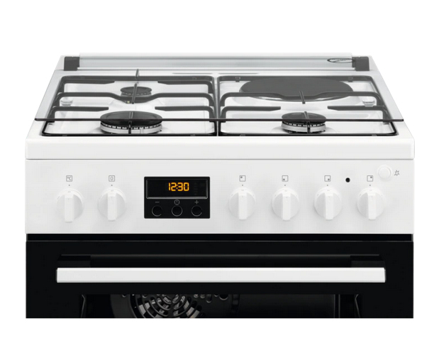 Electrolux LKM648588W Freestanding cooker Electric Gas Black, White – image 2
