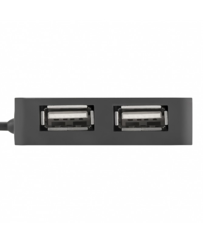 Vultech HU-04USB2 interface hub USB 2.0 480 Mbit/s Black – image 3