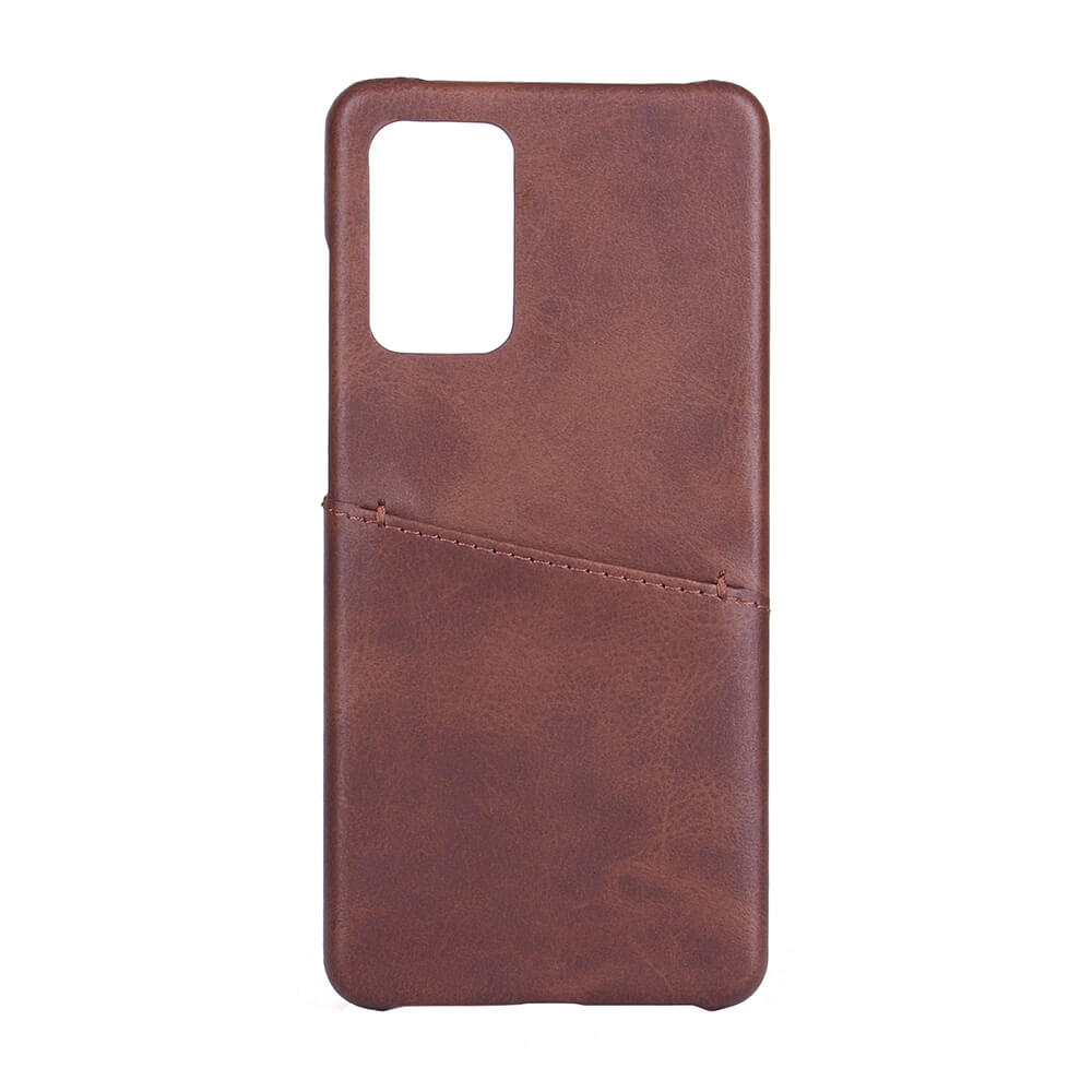 Onsala Mobile Cover Brown with Cardpocket Samsung A72 – image 1