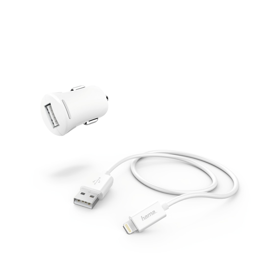 Hama 00210579 mobile device charger E-book reader, Smartphone, Tablet White Cigar lighter Auto – image 1