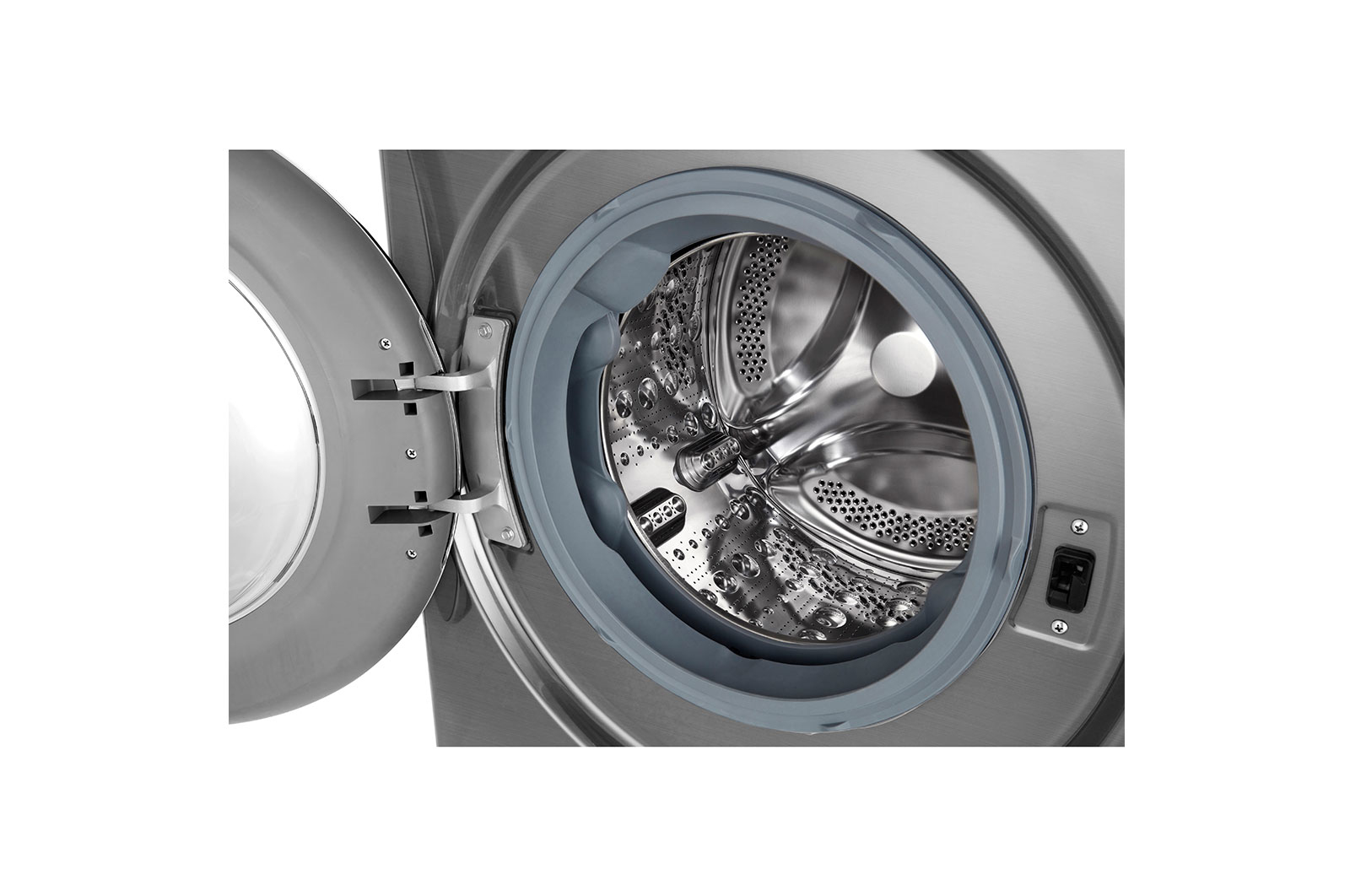LG F4DV709H2T washer dryer Freestanding Front-load Stainless steel – image 3