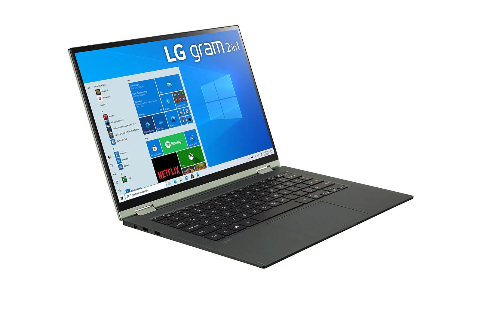 LG Gram 14T90P-K.AA74A1 laptop Intel® Core™ i7 i7-1165G7 Hybrid (2-in-1) – image 2