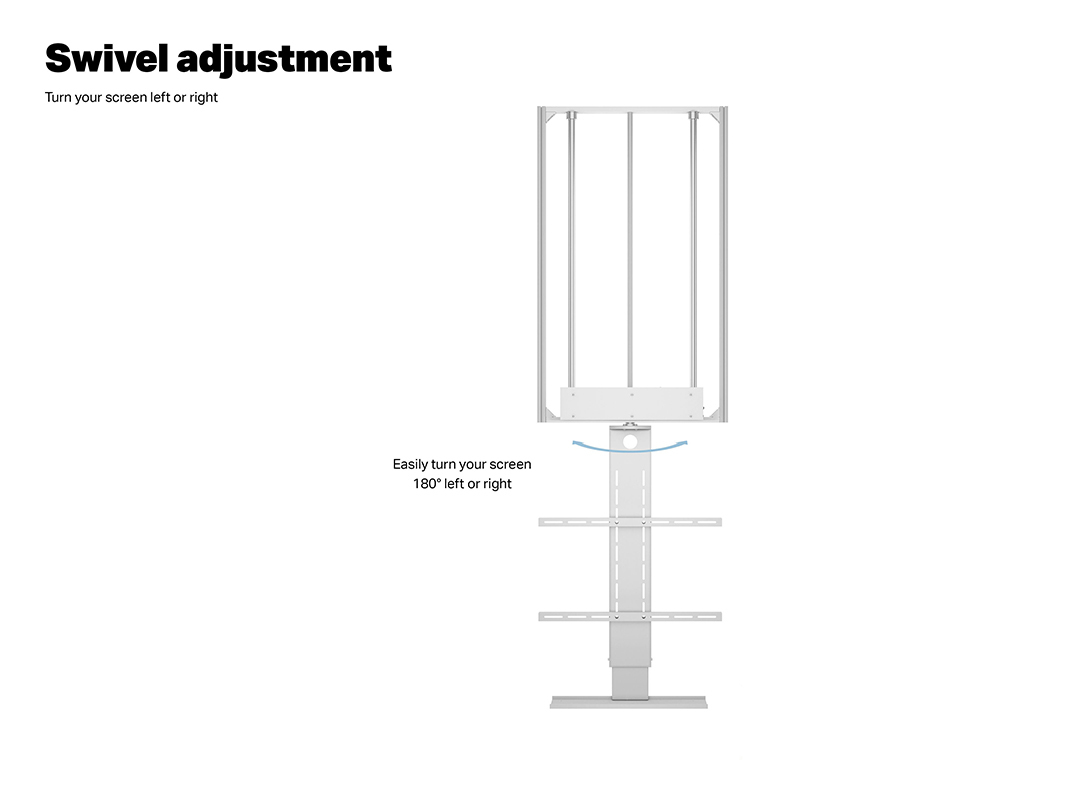 Multibrackets M Motorized Drop Down TV Lift Turn – image 8