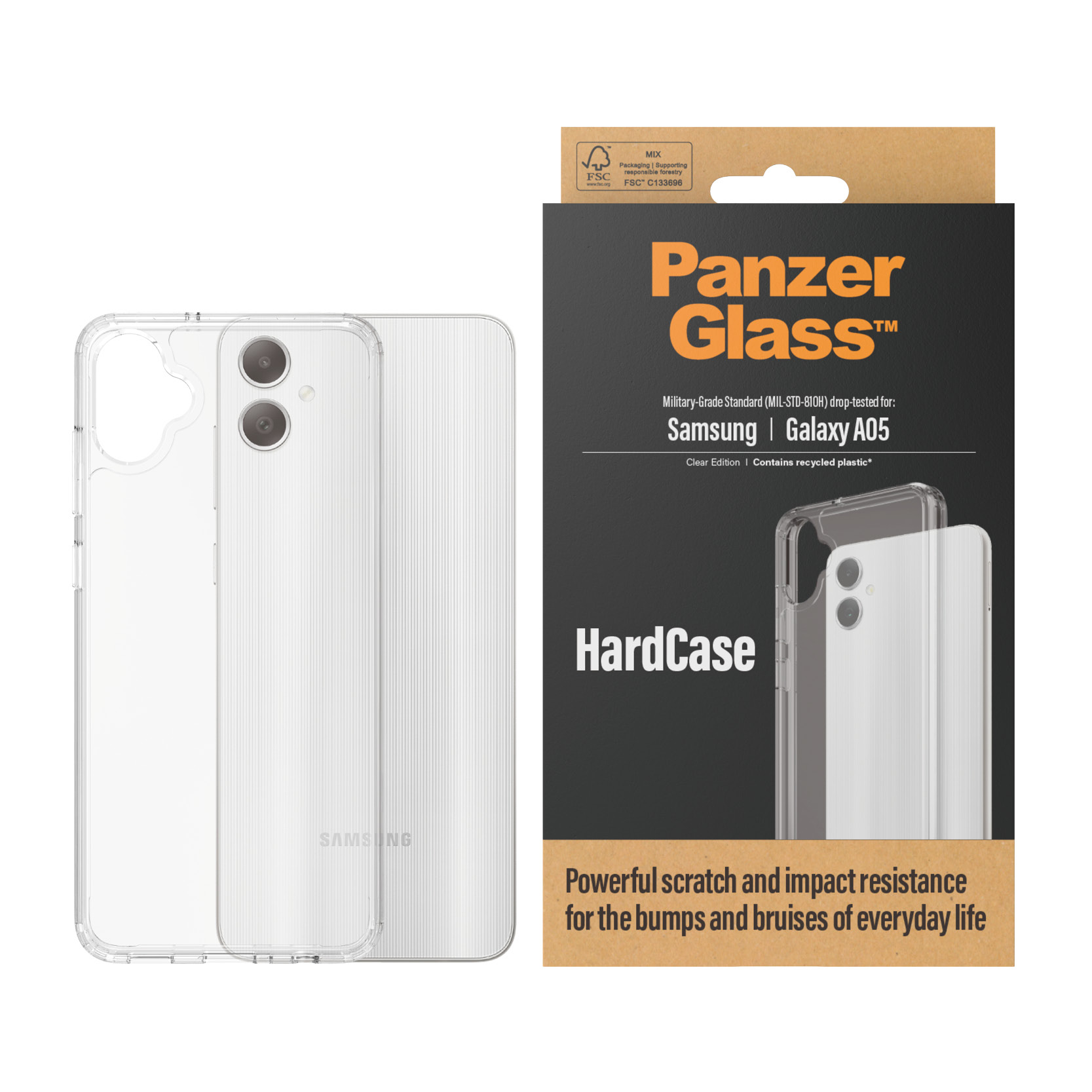 PanzerGlass® HardCase Transparent Samsung Galaxy A05 – image 2