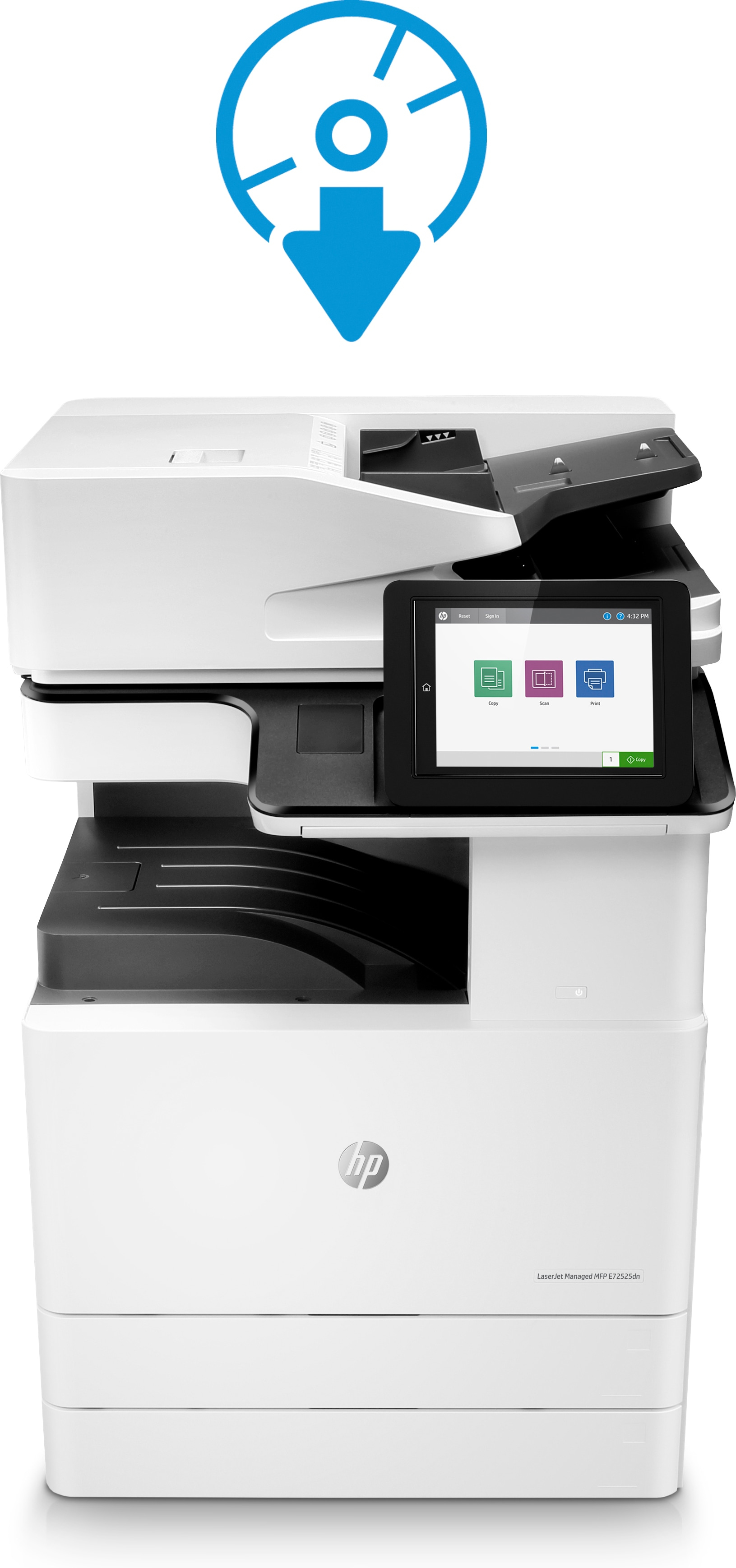 HP LaserJet Managed Flow MFP E82550z - Speed 50 ppm – image 1