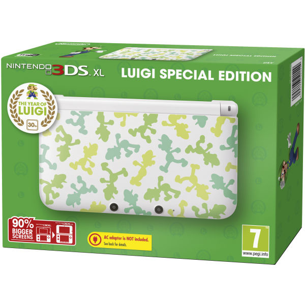 Nintendo 3DS XL Luigi Special Edition