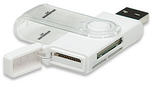 Manhattan 100793 card reader USB 2.0 White – image 8