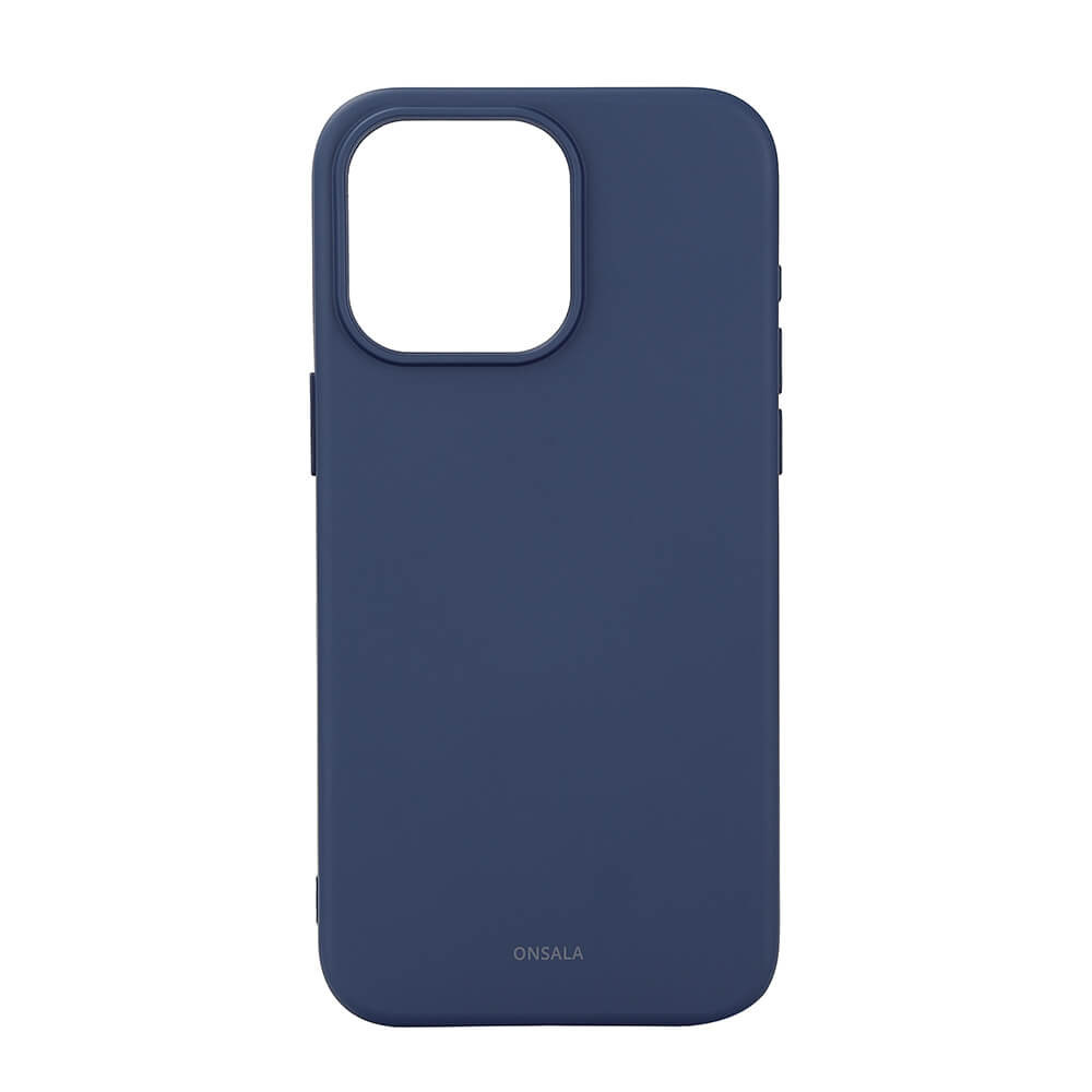 Onsala Phone Case with Silicone Feel MagSeries Dark Blue - iPhone 15 Pro Max – image 1