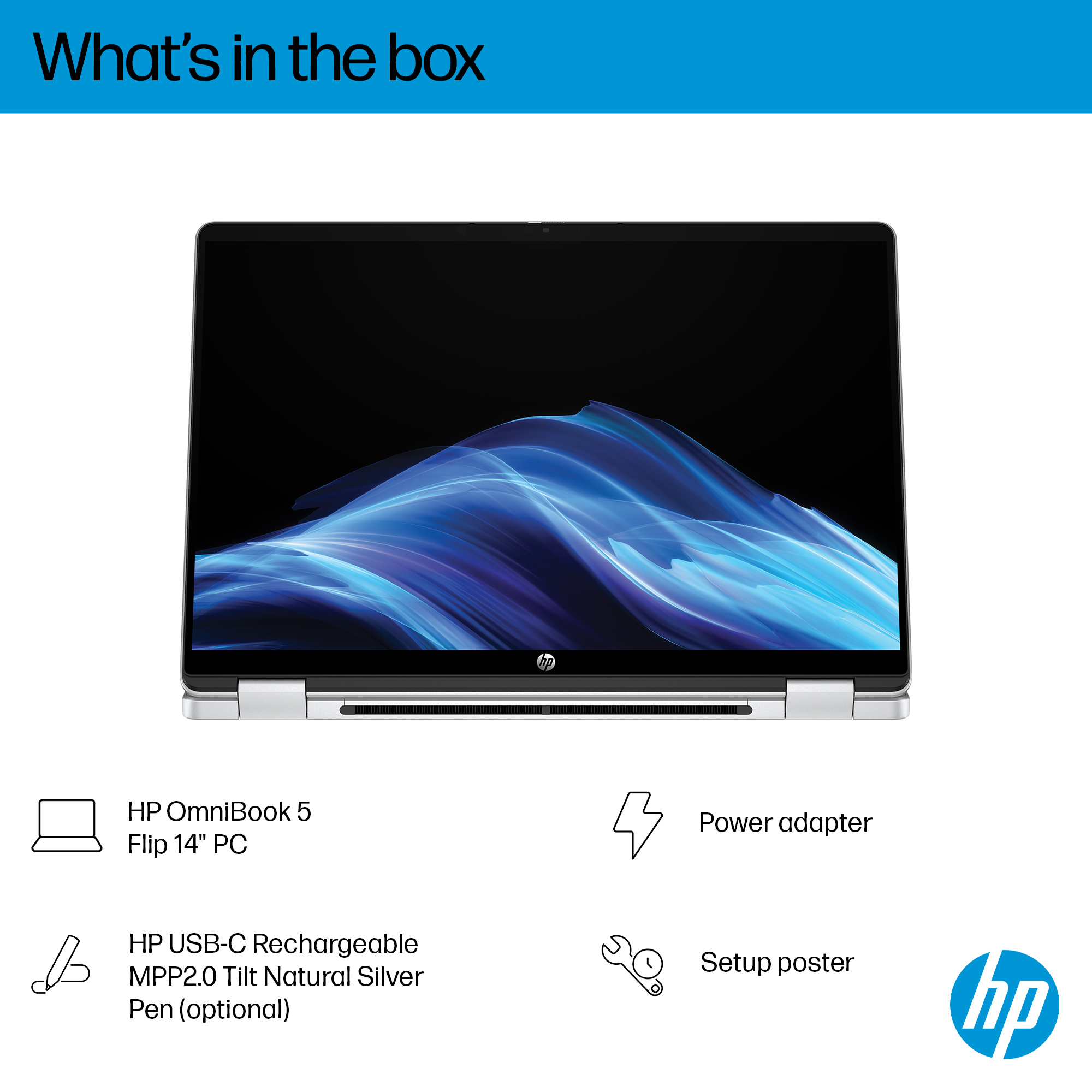 HP OmniBook 5 Flip 14-fp0004na Intel® Core™ i5 i5-1334U Hybrid (2-in-1) – image 5