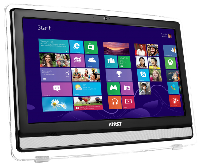 MSI Wind Top AE220-013XEU All-in-One PC/workstation AMD E E2-3000 – image 4